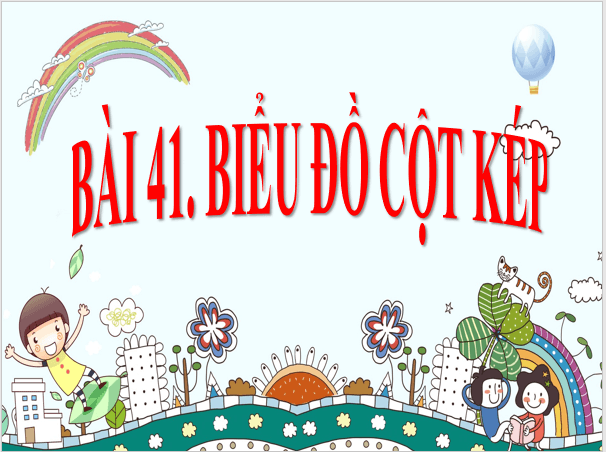 Giáo án điện tử Toán 6 Bài 41: Biểu đồ cột kép | PPT Toán 6 Kết nối tri thức