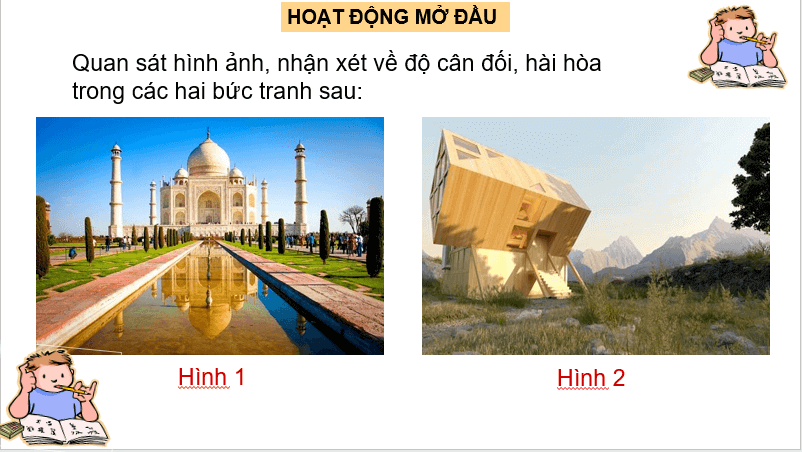 Giáo án điện tử Toán 6 Cánh diều Bài 5: Hình có trục đối xứng | PPT Toán 6