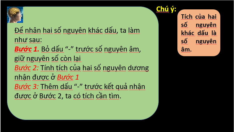 Giáo án điện tử Toán 6 Cánh diều Bài 5: Phép nhân các số nguyên | PPT Toán 6