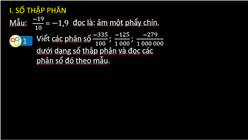 Giáo án điện tử Toán 6 Cánh diều Bài 5: Số thập phân | PPT Toán 6