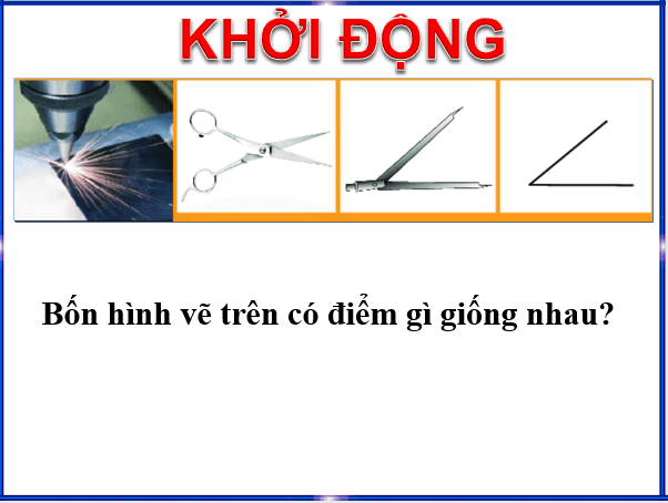 Giáo án điện tử Toán 6 Bài 6: Góc | PPT Toán 6 Chân trời sáng tạo