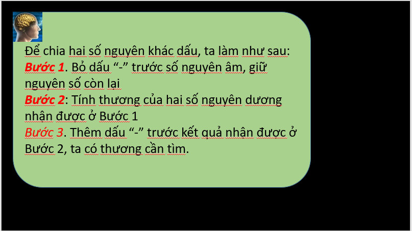 Giáo án điện tử Toán 6 Cánh diều Bài 6: Phép chia hết hai số nguyên. Quan hệ chia hết trong tập hợp số nguyên | PPT Toán 6