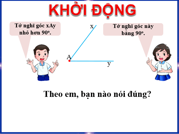 Giáo án điện tử Toán 6 Bài 7: Số đo góc. Các góc đặc biệt | PPT Toán 6 Chân trời sáng tạo