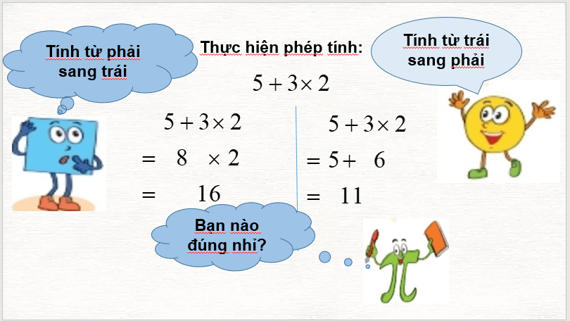 Giáo án điện tử Toán 6 Bài 7: Thứ tự thực hiện các phép tính | PPT Toán 6 Kết nối tri thức