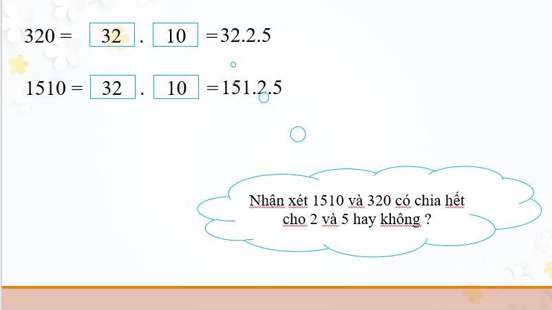 Giáo án điện tử Toán 6 Bài 9: Dấu hiệu chia hết | PPT Toán 6 Kết nối tri thức