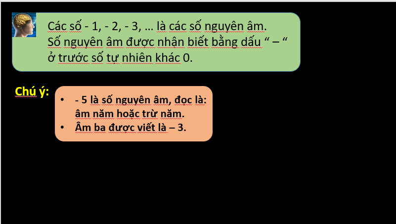 Giáo án điện tử Toán 6 Cánh diều Bài 1: Số nguyên âm | PPT Toán 6