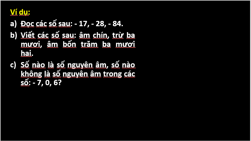 Giáo án điện tử Toán 6 Cánh diều Bài 1: Số nguyên âm | PPT Toán 6