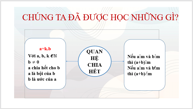 Giáo án điện tử Toán 6 Bài tập cuối Chương 2 | PPT Toán 6 Kết nối tri thức