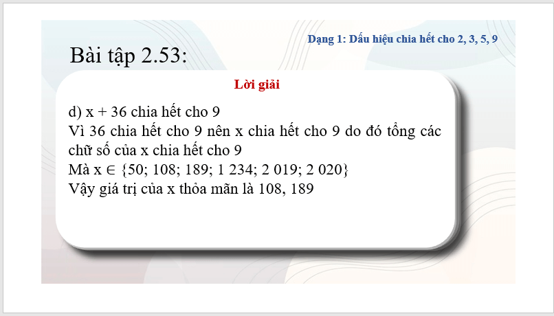 Giáo án điện tử Toán 6 Bài tập cuối Chương 2 | PPT Toán 6 Kết nối tri thức