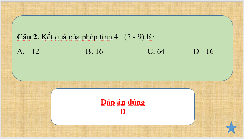 Giáo án điện tử Toán 6 Bài tập cuối Chương 3 | PPT Toán 6 Kết nối tri thức