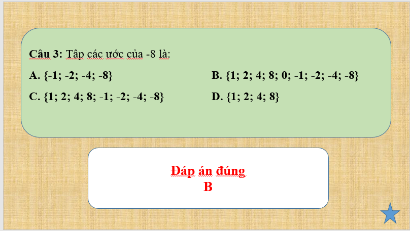 Giáo án điện tử Toán 6 Bài tập cuối Chương 3 | PPT Toán 6 Kết nối tri thức