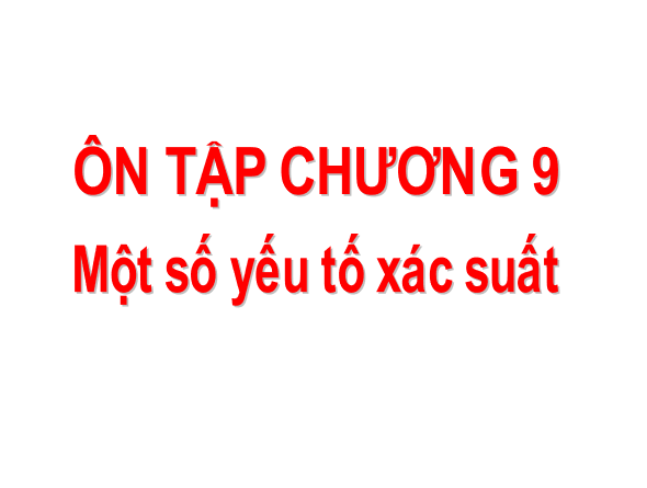 Giáo án điện tử Toán 6 Bài tập cuối chương 9 | PPT Toán 6 Chân trời sáng tạo