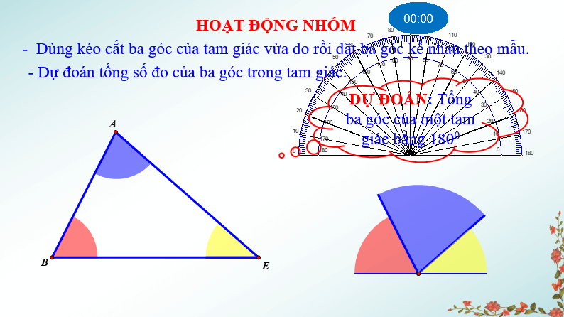 Giáo án điện tử Toán 7 Bài 1: Góc và cạnh của một tam giác | PPT Toán 7 Chân trời sáng tạo