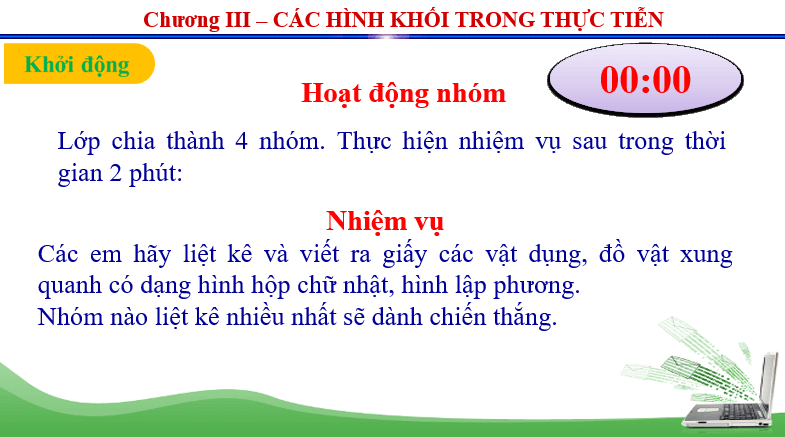 Giáo án điện tử Toán 7 Bài 1: Hình hộp chữ nhật - Hình lập phương | PPT Toán 7 Chân trời sáng tạo