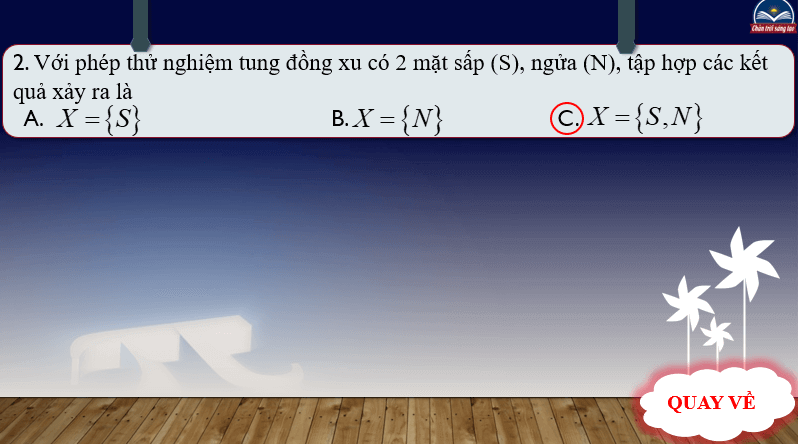 Giáo án điện tử Toán 7 Bài 1: Làm quen với biến cố ngẫu nhiên | PPT Toán 7 Chân trời sáng tạo