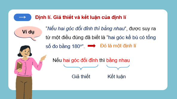 Giáo án điện tử Toán 7 Bài 11: Định lí và chứng minh định lí | PPT Toán 7 Kết nối tri thức