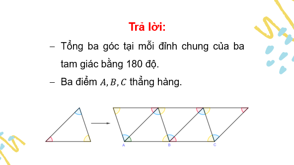 Giáo án điện tử Toán 7 Bài 12: Tổng các góc trong một tam giác | PPT Toán 7 Kết nối tri thức
