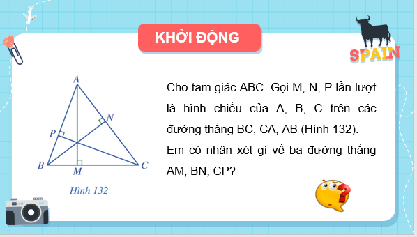 Giáo án điện tử Toán 7 Bài 13: Tính chất ba đường cao của tam giác | PPT Toán 7 Cánh diều