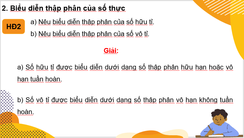 Giáo án điện tử Toán 7 Bài 2: Tập hợp R các số thực | PPT Toán 7 Cánh diều