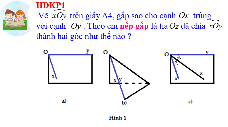 Giáo án điện tử Toán 7 Bài 2: Tia phân giác | PPT Toán 7 Chân trời sáng tạo