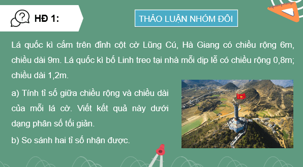 Giáo án điện tử Toán 7 Bài 20: Tỉ lệ thức | PPT Toán 7 Kết nối tri thức