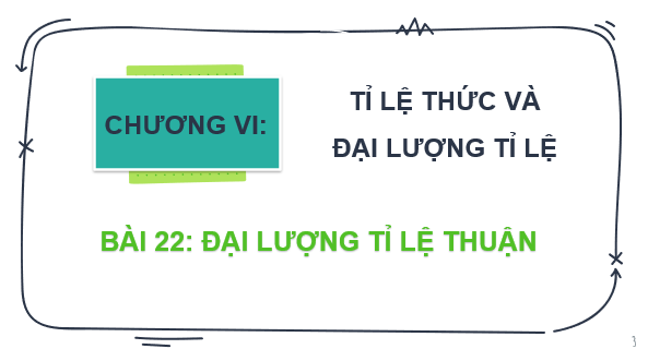 Giáo án điện tử Toán 7 Bài 22: Đại lượng tỉ lệ thuận | PPT Toán 7 Kết nối tri thức