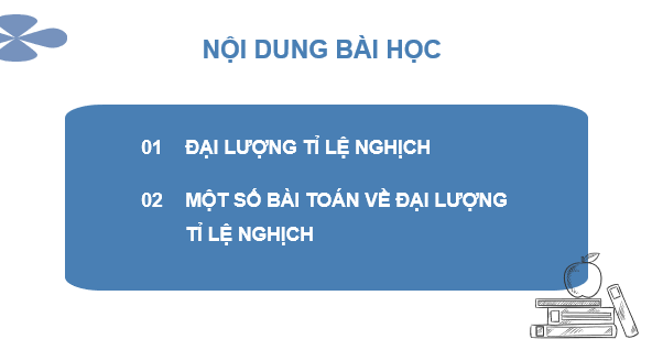 Giáo án điện tử Toán 7 Bài 23: Đại lượng tỉ lệ nghịch | PPT Toán 7 Kết nối tri thức