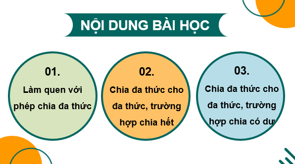 Giáo án điện tử Toán 7 Bài 28: Phép chia đa thức một biến | PPT Toán 7 Kết nối tri thức