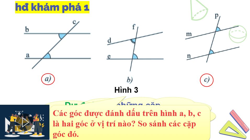 Giáo án điện tử Toán 7 Bài 3: Hai đường thẳng song song | PPT Toán 7 Chân trời sáng tạo