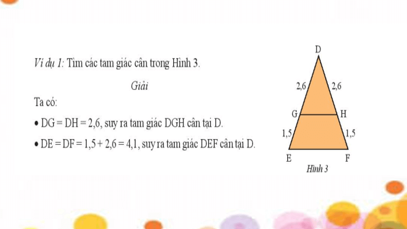 Giáo án điện tử Toán 7 Bài 3: Tam giác cân | PPT Toán 7 Chân trời sáng tạo