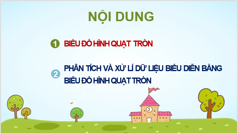 Giáo án điện tử Toán 7 Bài 4: Biểu đồ hình quạt tròn | PPT Toán 7 Cánh diều