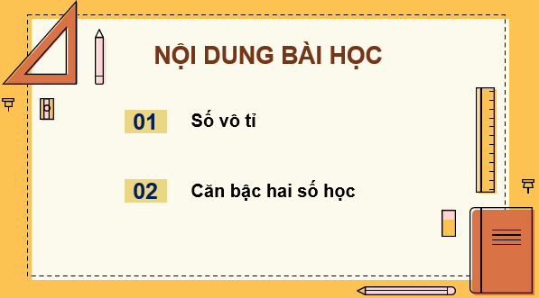 Giáo án điện tử Toán 7 Bài 6: Số vô tỉ. Căn bậc hai số học | PPT Toán 7 Kết nối tri thức