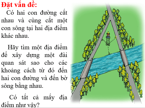 Giáo án điện tử Toán 7 Bài 9: Tính chất ba đường phân giác của tam giác | PPT Toán 7 Chân trời sáng tạo