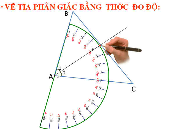 Giáo án điện tử Toán 7 Bài 9: Tính chất ba đường phân giác của tam giác | PPT Toán 7 Chân trời sáng tạo