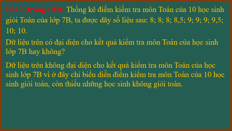 Giáo án điện tử Toán 7 Bài tập cuối chương 5 | PPT Toán 7 Chân trời sáng tạo