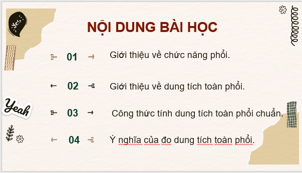 Giáo án điện tử Toán 7 Chủ đề 3: Dung tích phổi | PPT Toán 7 Cánh diều