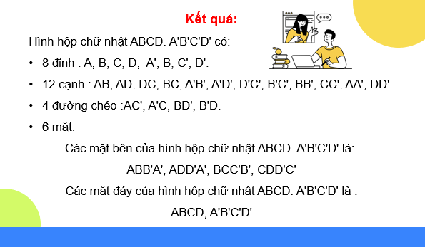 Giáo án điện tử Toán 7 Hộp quà và chân đế lịch để bàn của em | PPT Toán 7 Kết nối tri thức