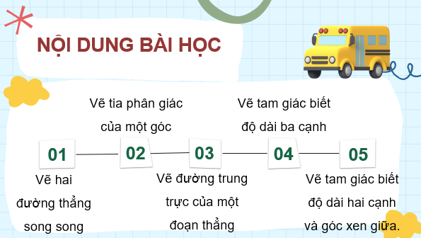 Giáo án điện tử Toán 7 Vẽ hình đơn giản với phần mềm Geogebra | PPT Toán 7 Kết nối tri thức