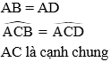 Giáo án Toán 7 Bài 4: Trường hợp bằng nhau thứ hai của tam giác: cạnh - góc - cạnh (c.g.c) mới nhất