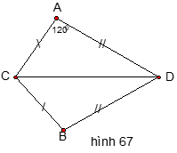 Giáo án Toán 7 Bài 3: Trường hợp bằng nhau thứ nhất của tam giác: cạnh - cạnh - cạnh (c.c.c) mới nhất