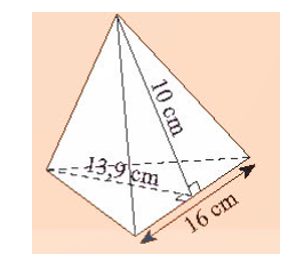 Giáo án Toán 8 Chân trời sáng tạo Bài 2: Diện tích xung quanh và thể tích của hình chóp tam giác đều, hình chóp tứ giác đều