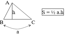Giáo án Toán 8 Bài 3: Diện tích tam giác mới nhất