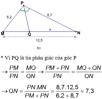 Giáo án Toán 8 Bài 3: Tính chất đường phân giác của tam giác mới nhất