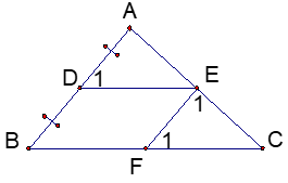 Giáo án Toán 8 Bài 4: Đường trung bình của tam giác, của hình thang mới nhất