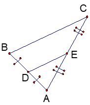 Giáo án Toán 8 Bài 4: Đường trung bình của tam giác, của hình thang mới nhất