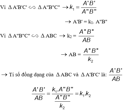 Giáo án Toán 8 Bài 4: Khái niệm hai tam giác đồng dạng mới nhất