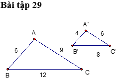 Giáo án Toán 8 Bài 5: Trường hợp đồng dạng thứ nhất mới nhất