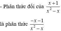 Giáo án Toán 8 Bài 6: Phép trừ các phân thức đại số mới nhất