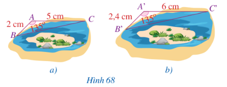 Giáo án Toán 8 Cánh diều Bài 7: Trường hợp đồng dạng thứ hai của tam giác