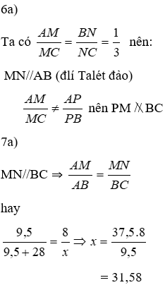 Giáo án Toán 8 Luyện tập (trang 63-64-65) mới nhất